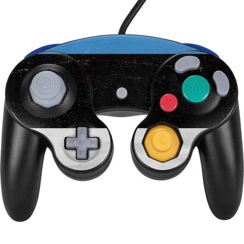 Estonia Flag Distressed Nintendo Skins